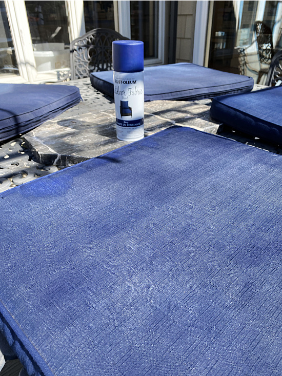 Fabric paint online for outdoor cushions